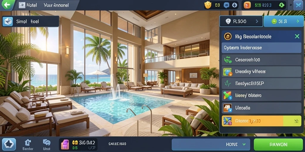 Tampilan awal game dengan grafis memukau.