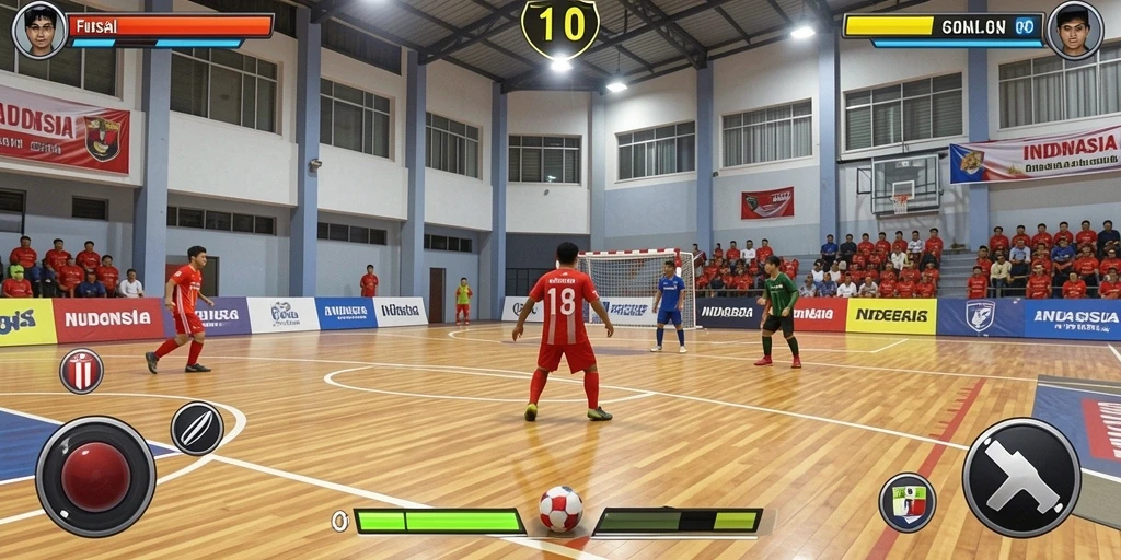 Gameplay seru dengan teman-teman.