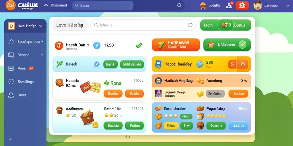 Tampilan antarmuka yang menarik dan user-friendly.