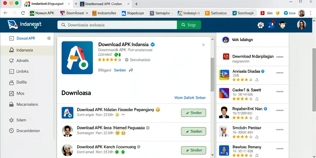 Tampilan antarmuka yang ramah pengguna dan menarik.