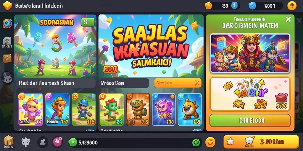 Antarmuka aplikasi yang menarik dan ramah pengguna.