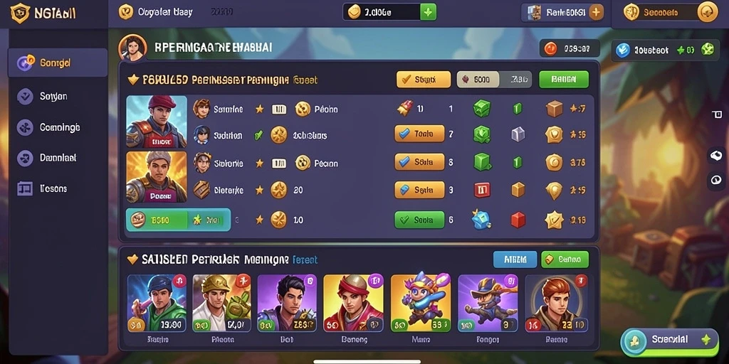 Screenshot aplikasi menampilkan antarmuka yang menarik.