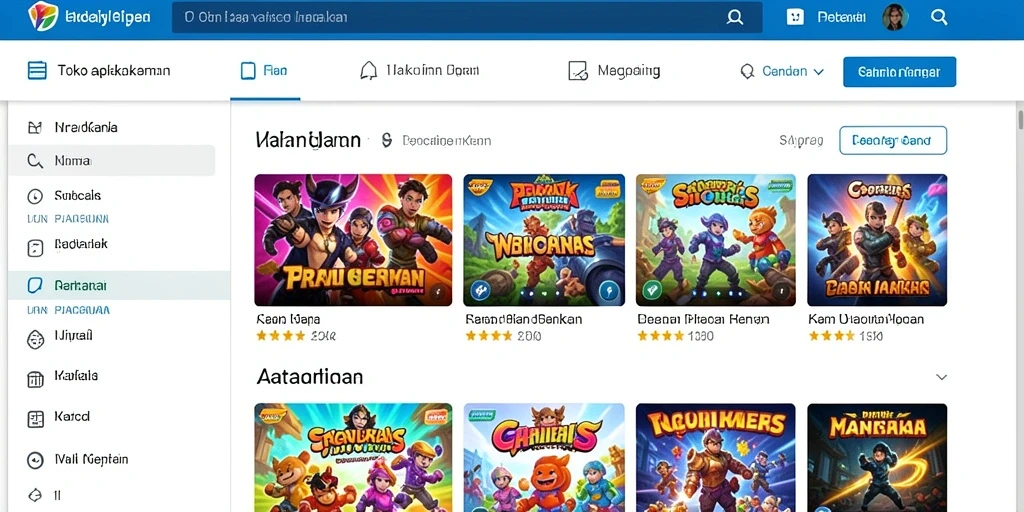 Tampilan antarmuka yang menarik dan mudah digunakan.