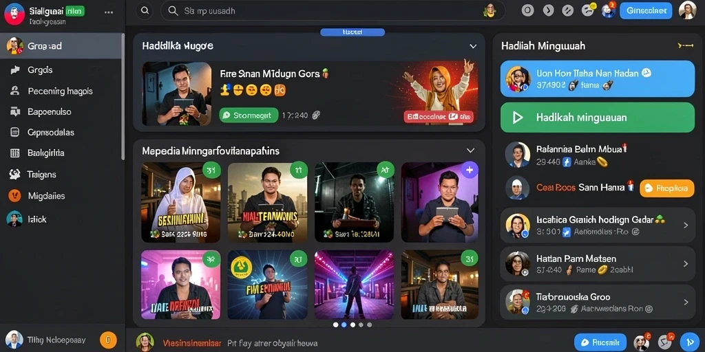 Tampilan utama IDROK yang menarik dan intuitif.
