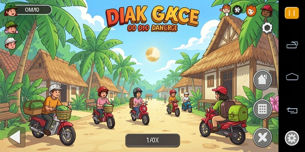 Tampilan antarmuka yang menarik dan modern.