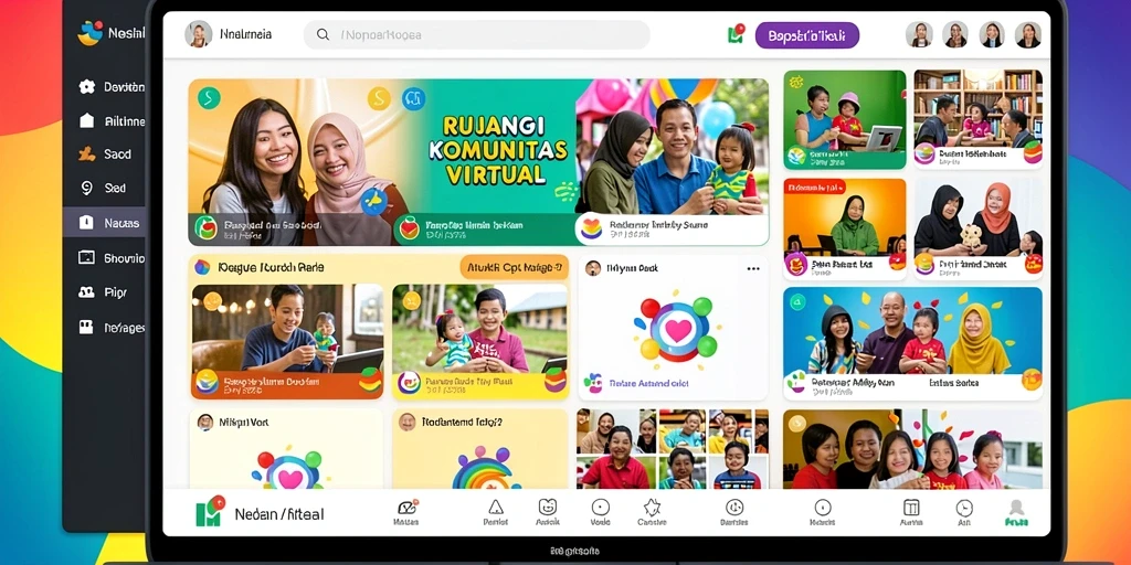 Tampilan antarmuka yang menarik dan intuitif.