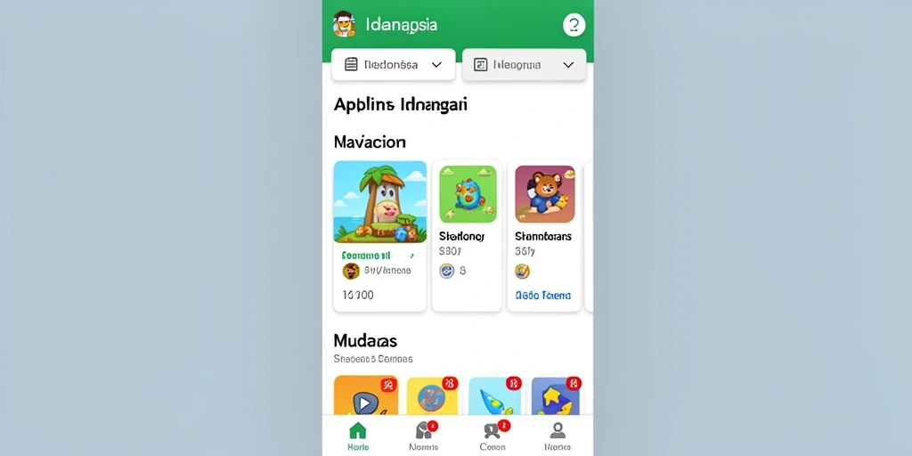 Screenshot menampilkan karakter utama dalam aksi petualangan.