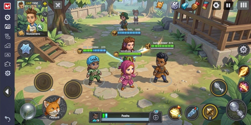 Screenshot menampilkan tema slot yang mencolok dan menarik.