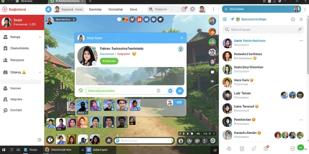 Tampilan antarmuka yang user-friendly.