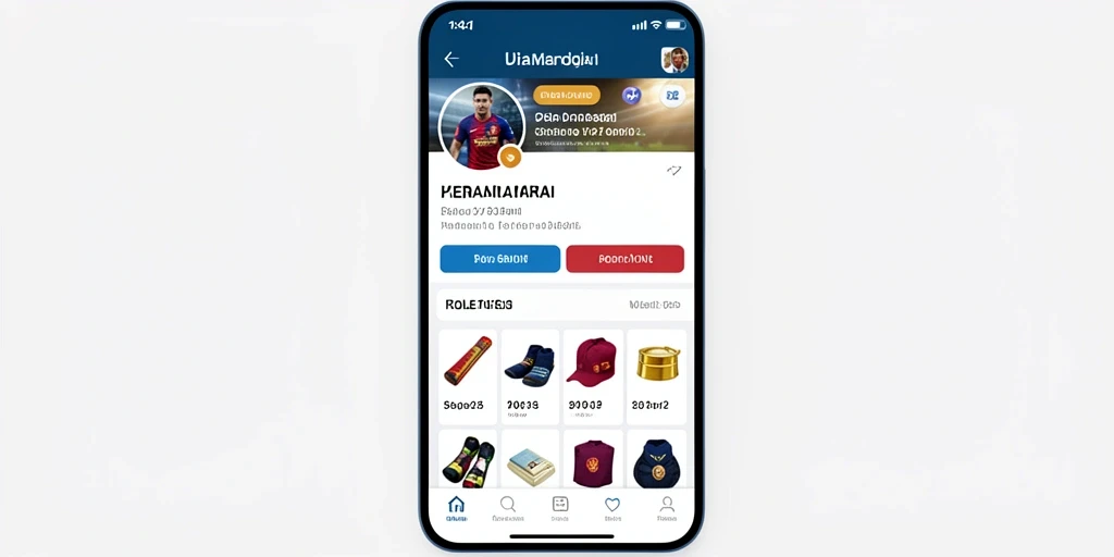 Tampilan antarmuka utama yang menarik dan user-friendly.