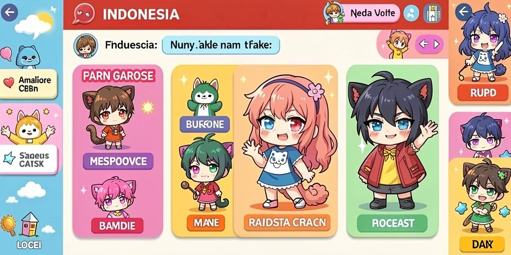 Tampilan menu utama SURGA11 yang menarik.