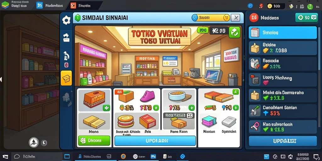 Tampilan antarmuka yang user-friendly dan menarik.