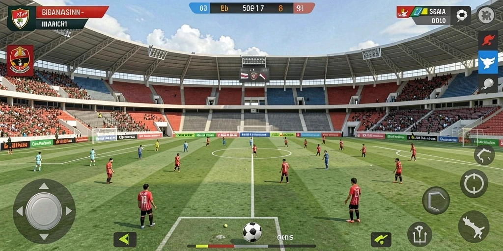Tangkapan layar menunjukkan tampilan antarmuka yang menarik.