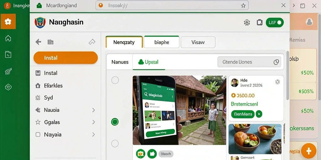 Tampilan antarmuka yang modern dan ramah pengguna.